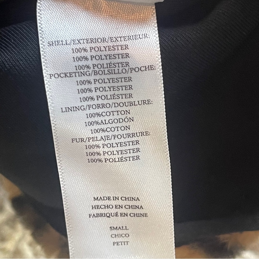 Rails Saga Leopard Print Faux Shearling Pullover … - image 6